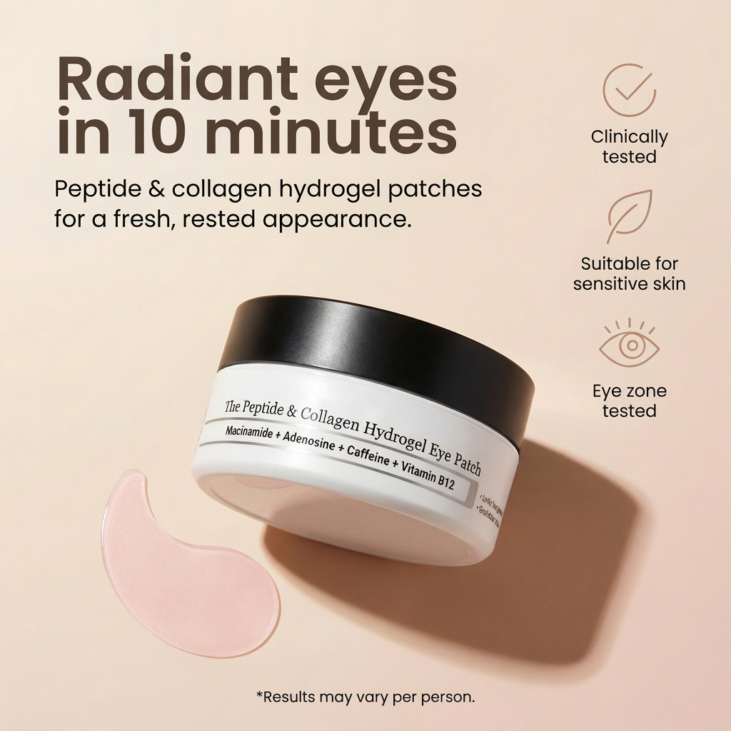 PeptiEyes™ | Say Goodbye to Puffiness & Wrinkles – Back to a Firm, Youthful Look